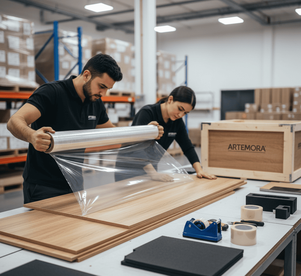 Artemora UK Warehouse - Storage and Dispatch Facility for Wall Panels